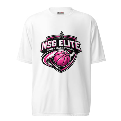 Active | Moisture Wicking Shirt | NSG Elite Women’s Basketball | Vanguard Shield Logo