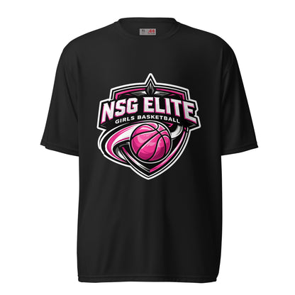Active | Moisture Wicking Shirt | NSG Elite Women’s Basketball | Vanguard Shield Logo