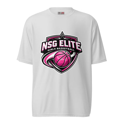 Active | Moisture Wicking Shirt | NSG Elite Women’s Basketball | Vanguard Shield Logo