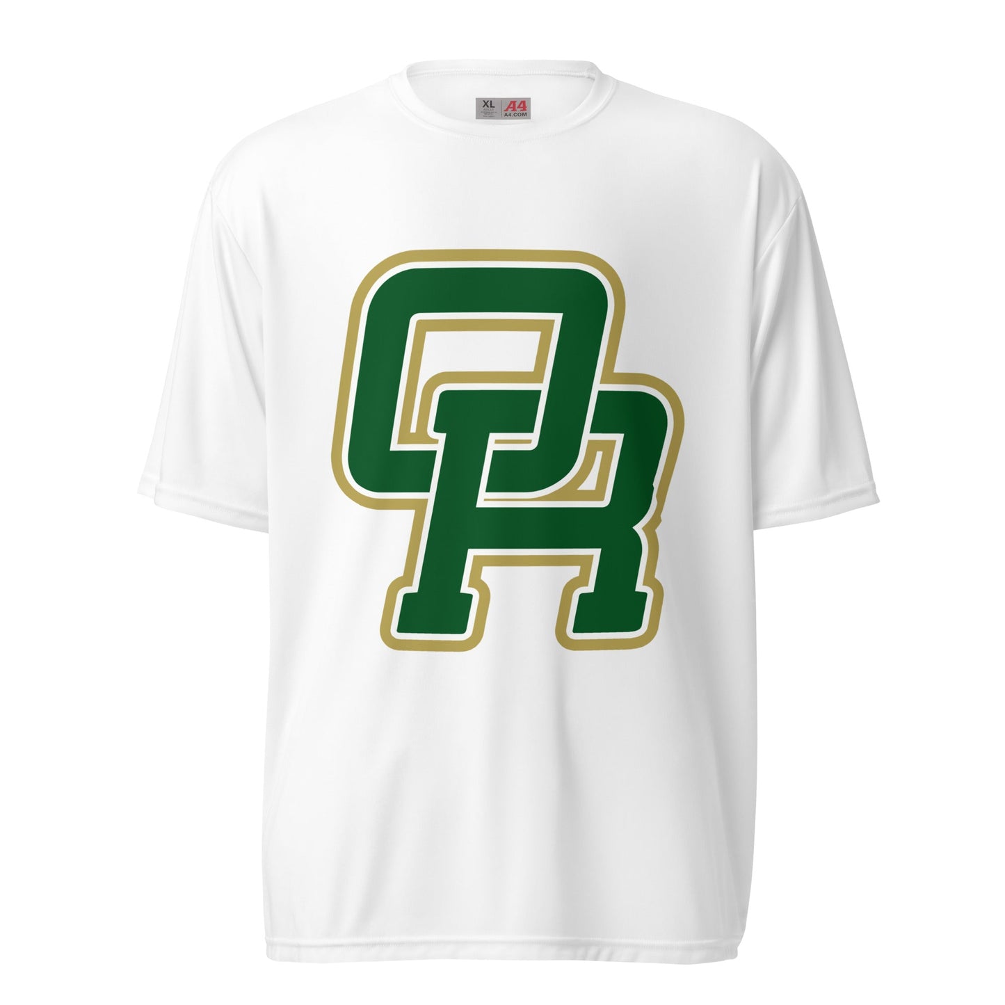 Active | Moisture Wicking Shirt | Oakridge Flag Football | Varsity Interlock Logo