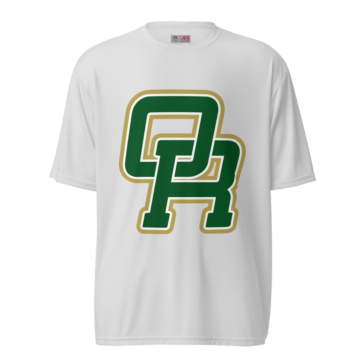 Active | Moisture Wicking Shirt | Oakridge Flag Football | Varsity Interlock Logo