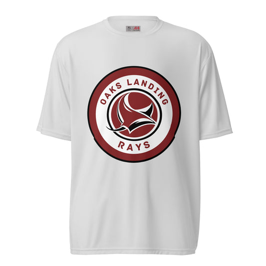 Active | Moisture Wicking Shirt | OAKS LANDING RAYS | Badge Logo