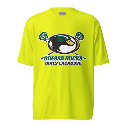 Active | Moisture Wicking Shirt | Odessa Girls Lacrosse | Duck Sticks Logo