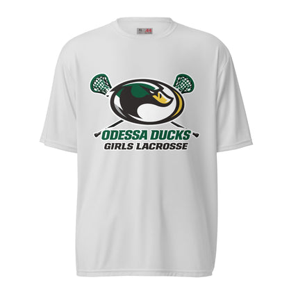 Active | Moisture Wicking Shirt | Odessa Girls Lacrosse | Duck Sticks Logo