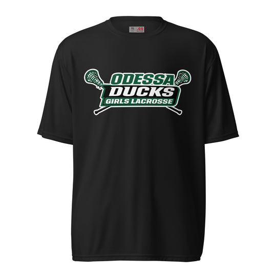 Active | Moisture Wicking Shirt | Odessa Girls Lacrosse | Girls LAX Logo