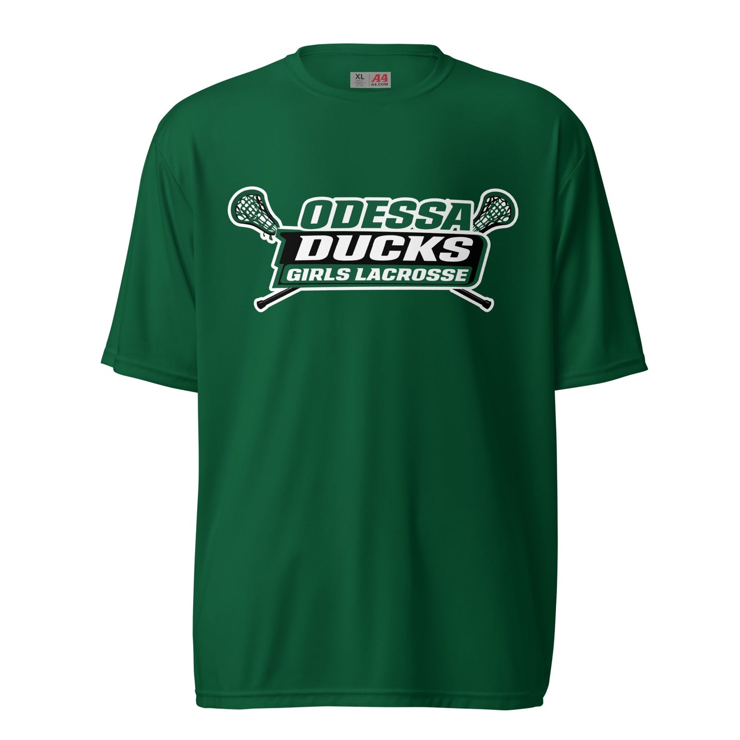 Active | Moisture Wicking Shirt | Odessa Girls Lacrosse | Girls LAX Logo
