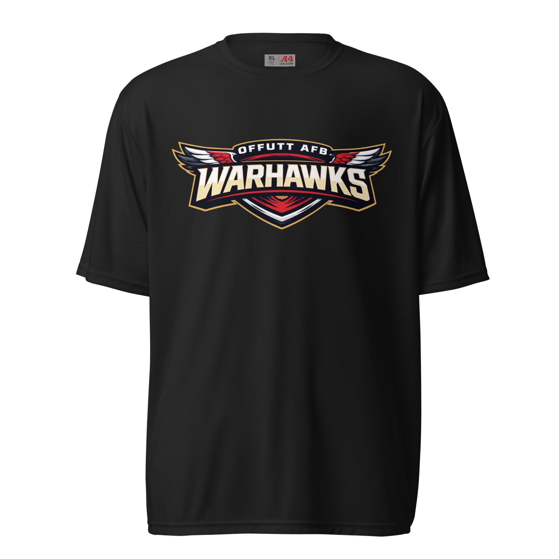 Active | Moisture Wicking Shirt | Offutt AFB Warhawks | Mark Logo