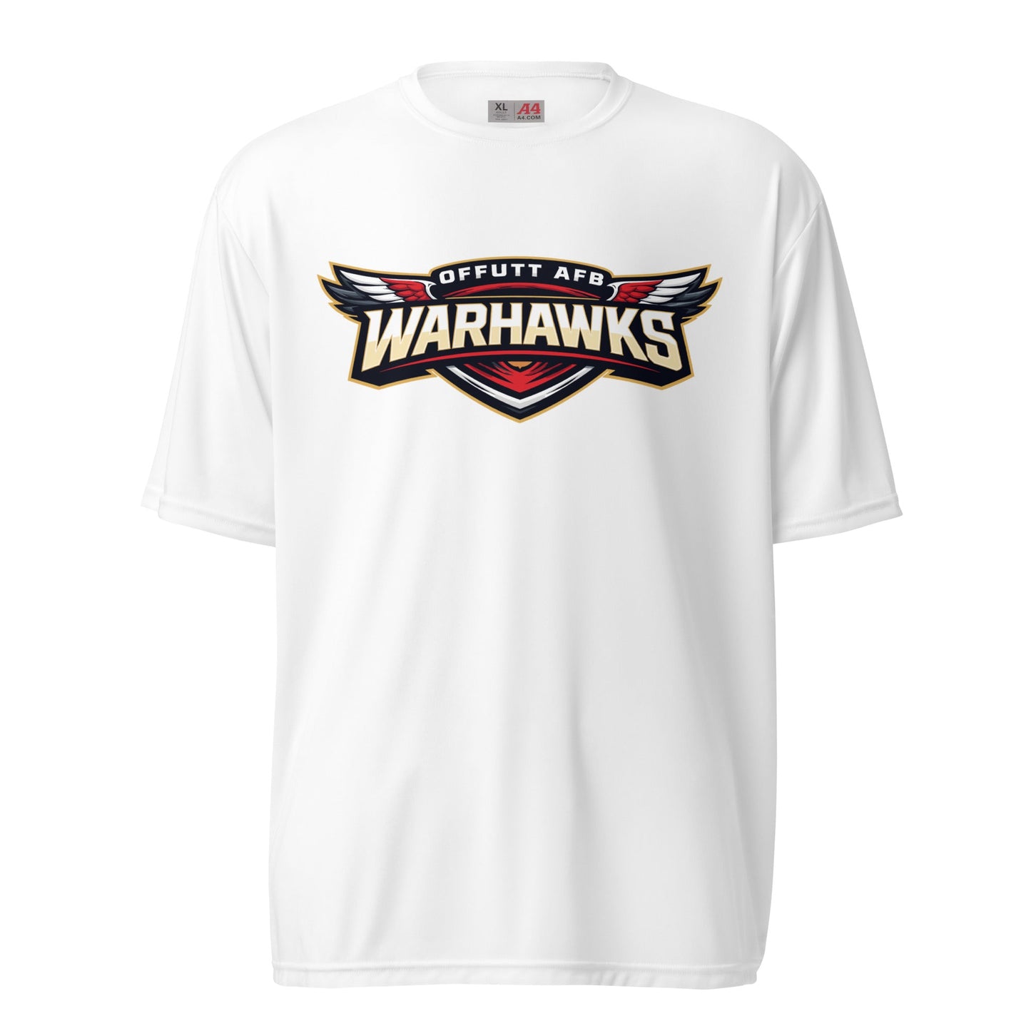 Active | Moisture Wicking Shirt | Offutt AFB Warhawks | Mark Logo
