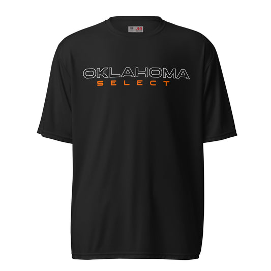 Active | Moisture Wicking Shirt | Oklahoma Select Ball | Modern Script Logo