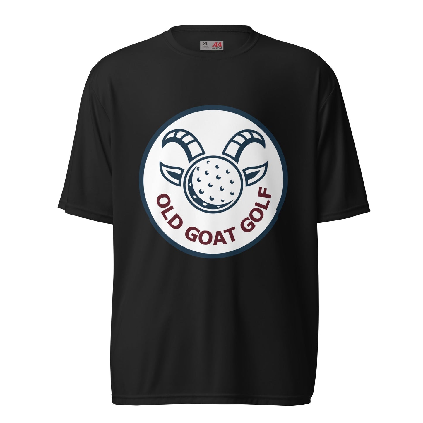 Active | Moisture Wicking Shirt | Old Goat Golf | Badge Logo