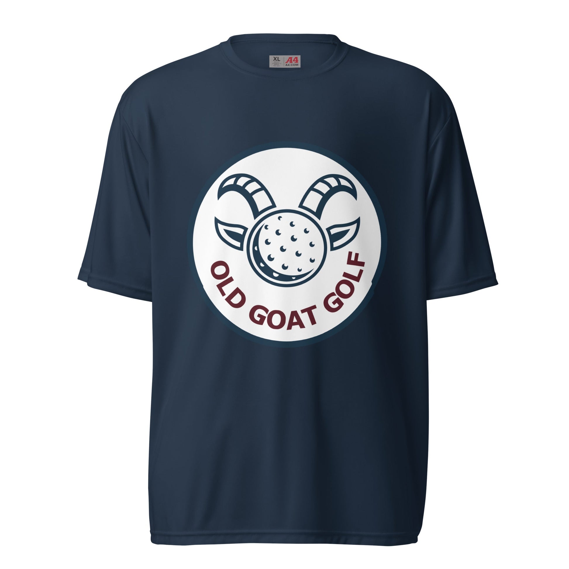 Active | Moisture Wicking Shirt | Old Goat Golf | Badge Logo