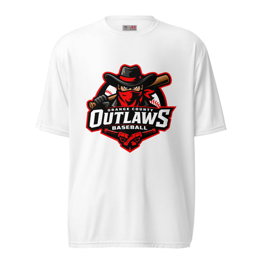 Active | Moisture Wicking Shirt | Orange County Outlaws | Emblem Logo
