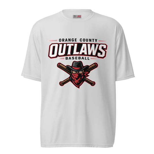Active | Moisture Wicking Shirt | Orange County Outlaws | Vanguard Logo