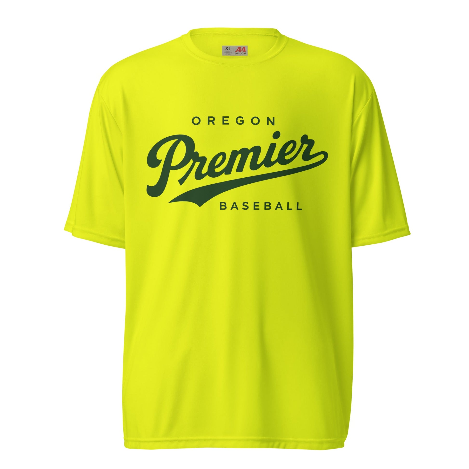 Active | Moisture Wicking Shirt | Oregon Premier Baseball | Premier Logo