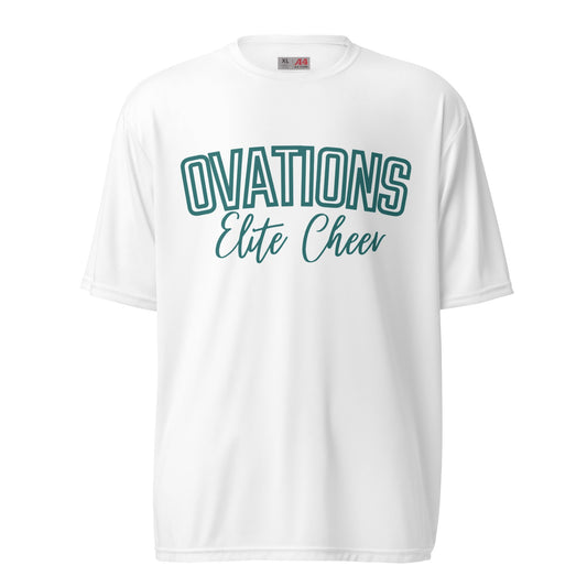Active | Moisture Wicking Shirt | Ovations Elite Cheer | Vanguard Logo