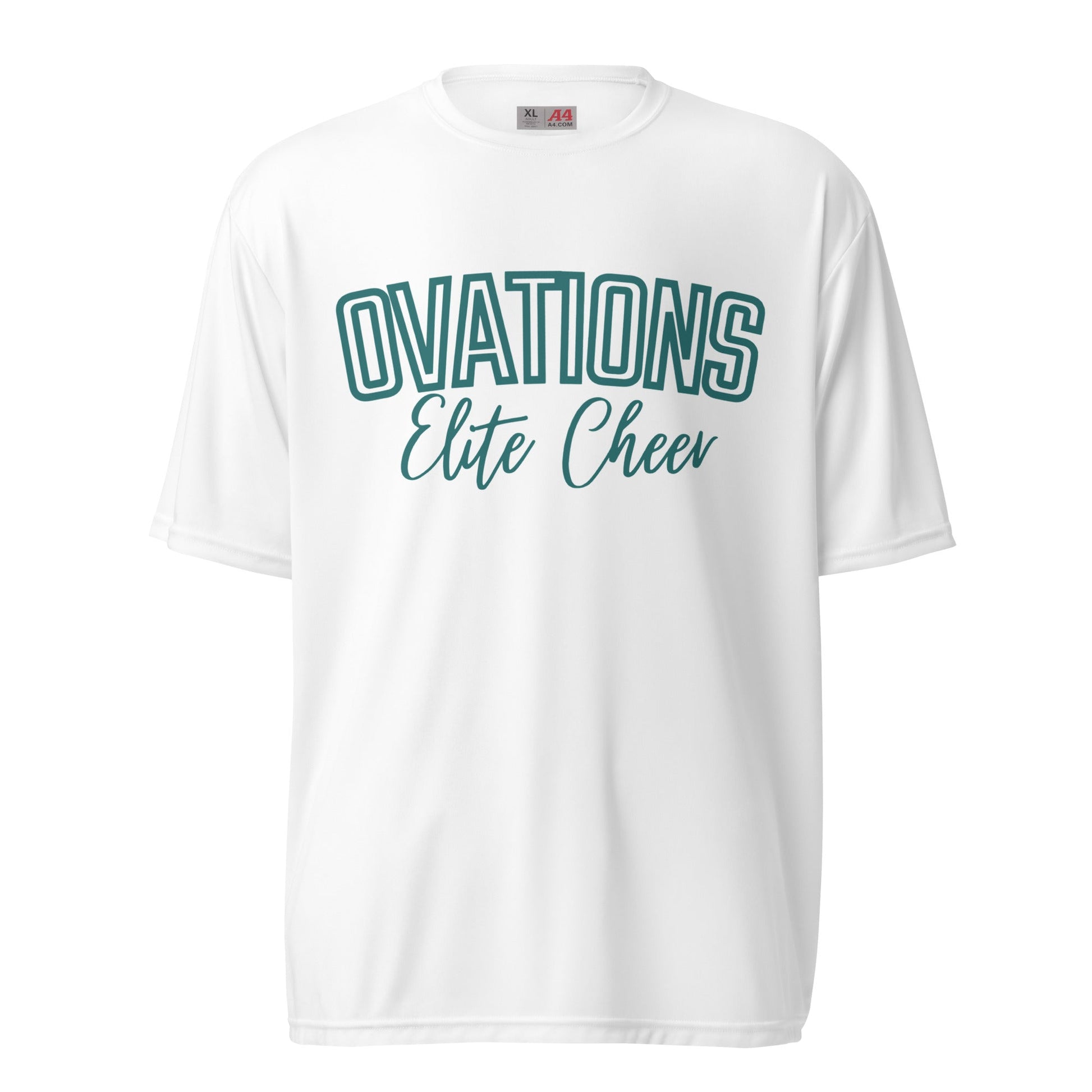 Active | Moisture Wicking Shirt | Ovations Elite Cheer | Vanguard Logo