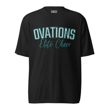 Active | Moisture Wicking Shirt | Ovations Elite Cheer | Vanguard Logo