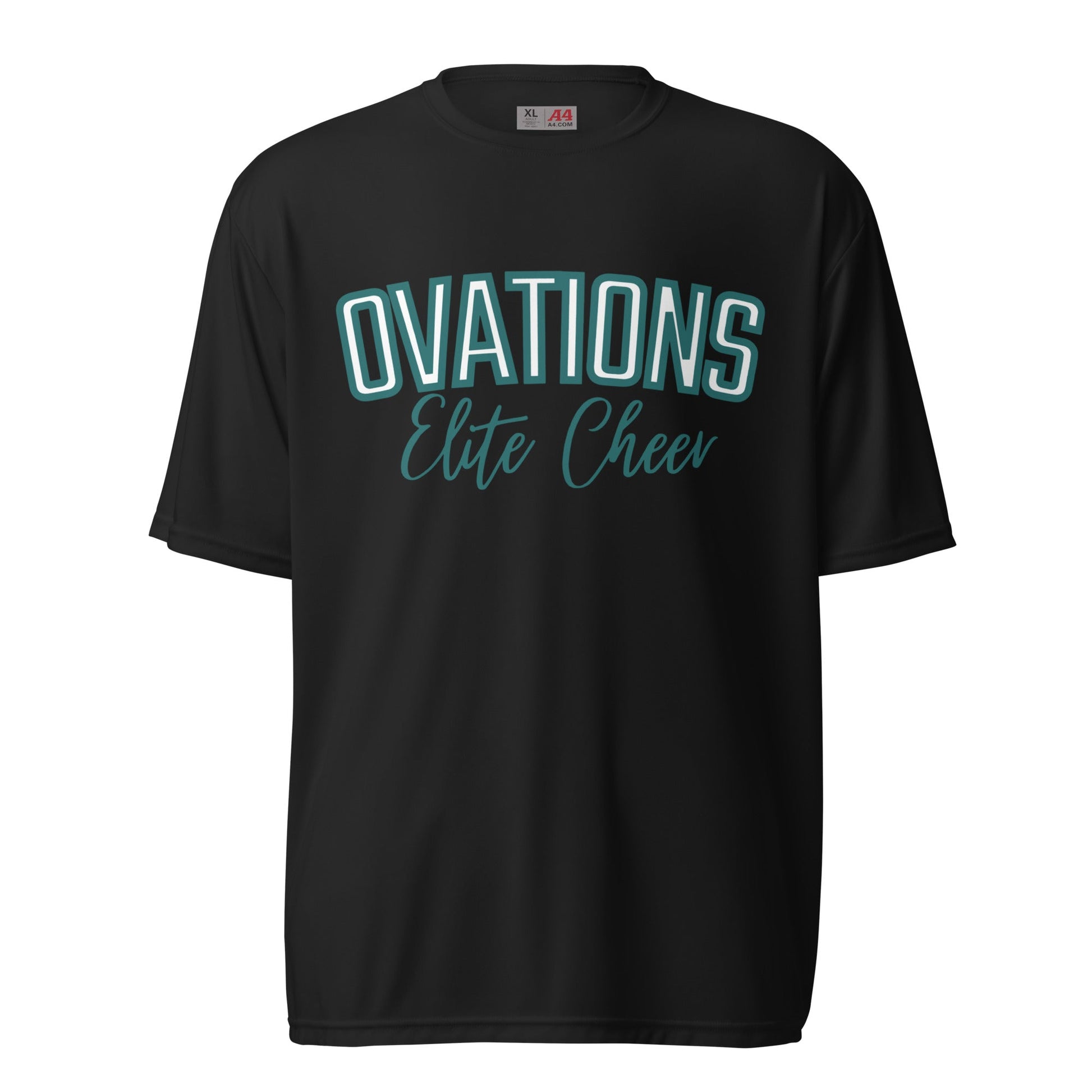 Active | Moisture Wicking Shirt | Ovations Elite Cheer | Vanguard Logo