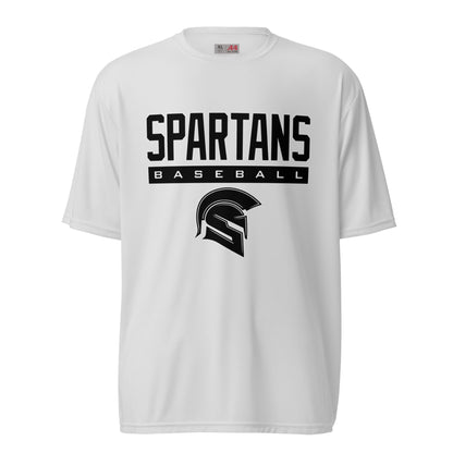 Active | Moisture Wicking Shirt | Owings Mills Spartans Baseball | Crest Logo