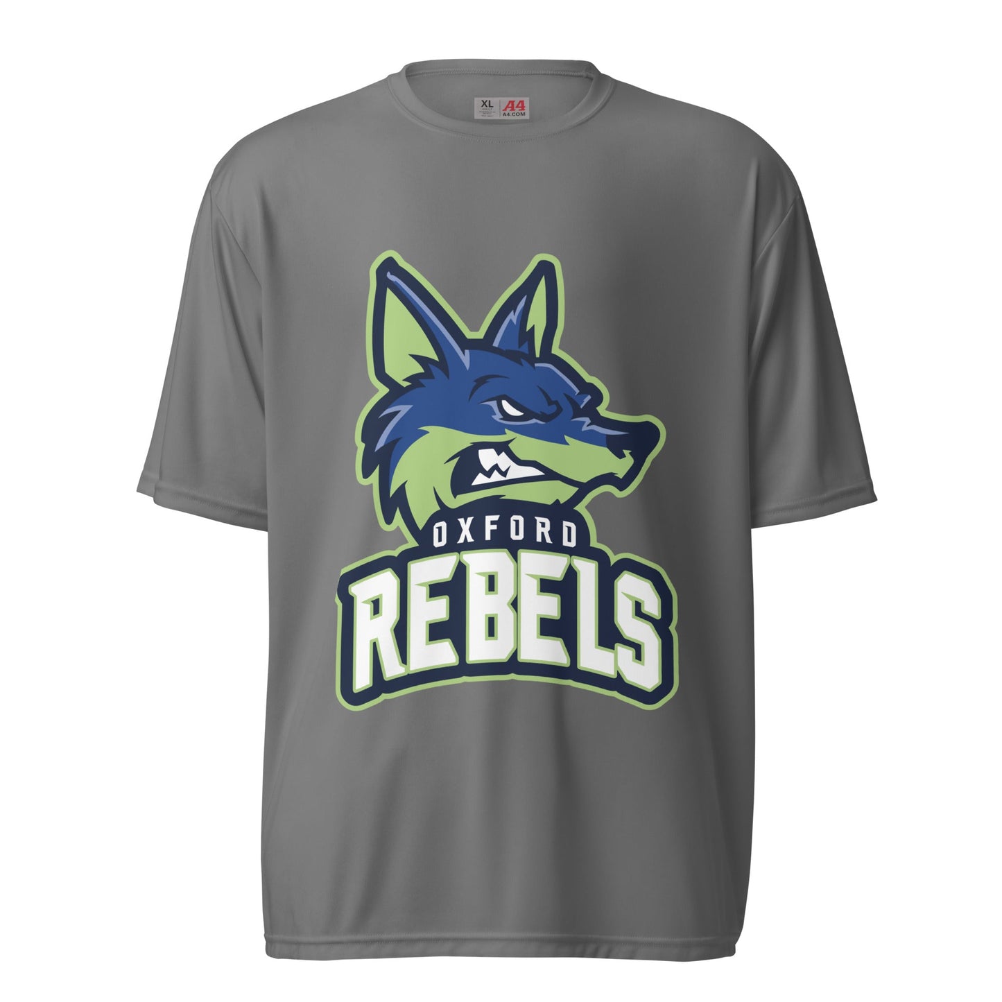 Active | Moisture Wicking Shirt | Oxford Rebels 12U | Mascot Logo