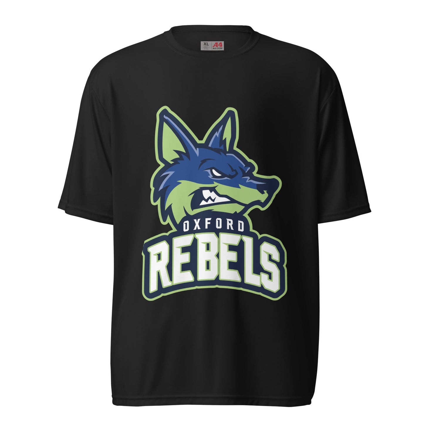Active | Moisture Wicking Shirt | Oxford Rebels 12U | Mascot Logo