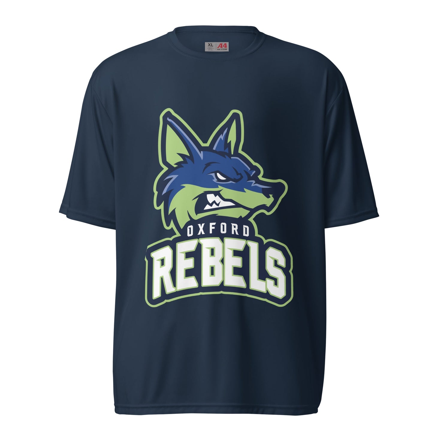 Active | Moisture Wicking Shirt | Oxford Rebels 12U | Mascot Logo