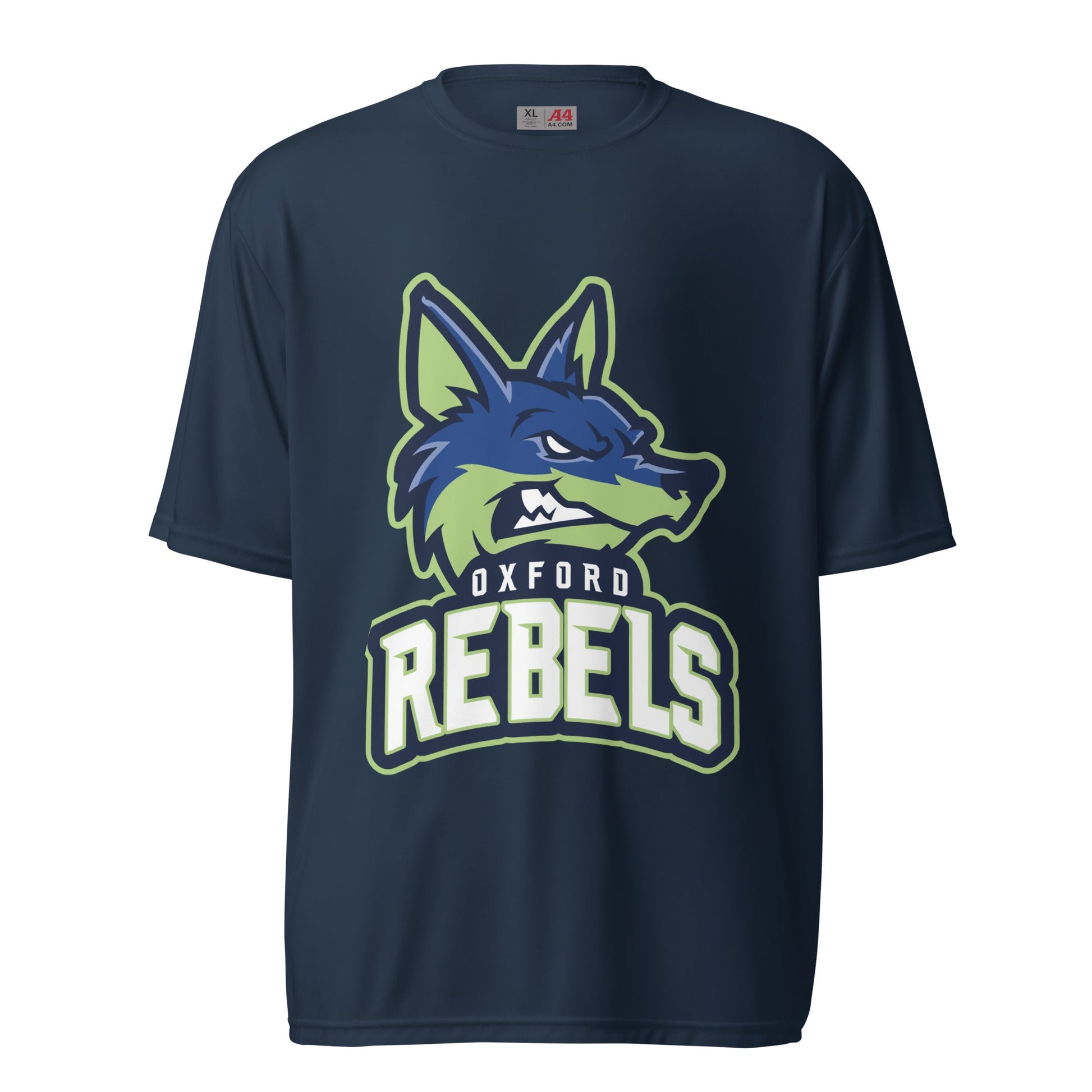 Active | Moisture Wicking Shirt | Oxford Rebels 12U | Mascot Logo