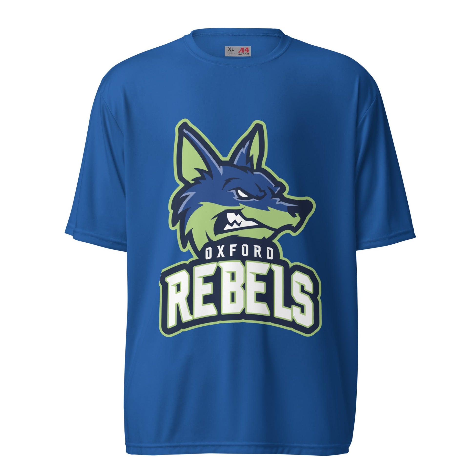 Active | Moisture Wicking Shirt | Oxford Rebels 12U | Mascot Logo