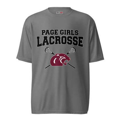 Active | Moisture Wicking Shirt | Page Middle Girls Lacrosse