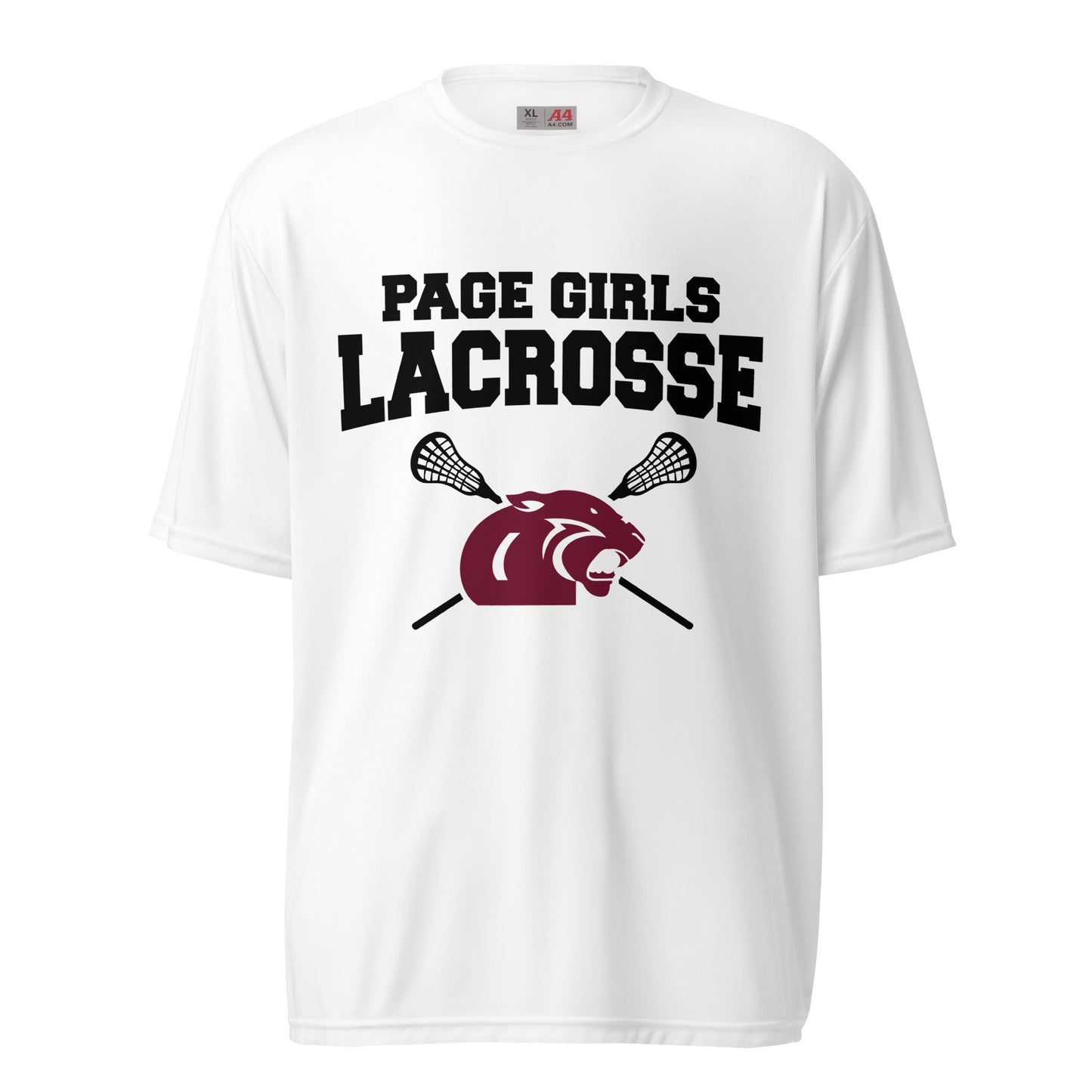 Active | Moisture Wicking Shirt | Page Middle Girls Lacrosse