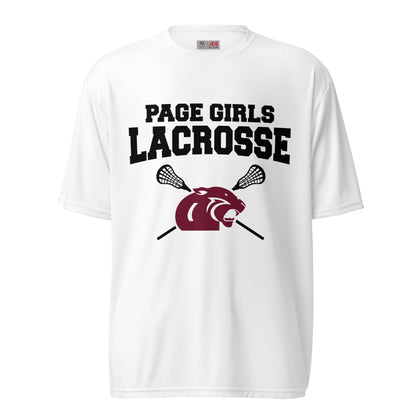 Active | Moisture Wicking Shirt | Page Middle Girls Lacrosse