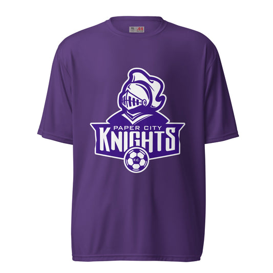 Active | Moisture Wicking Shirt | Paper City Futbol Club | Emblem Logo