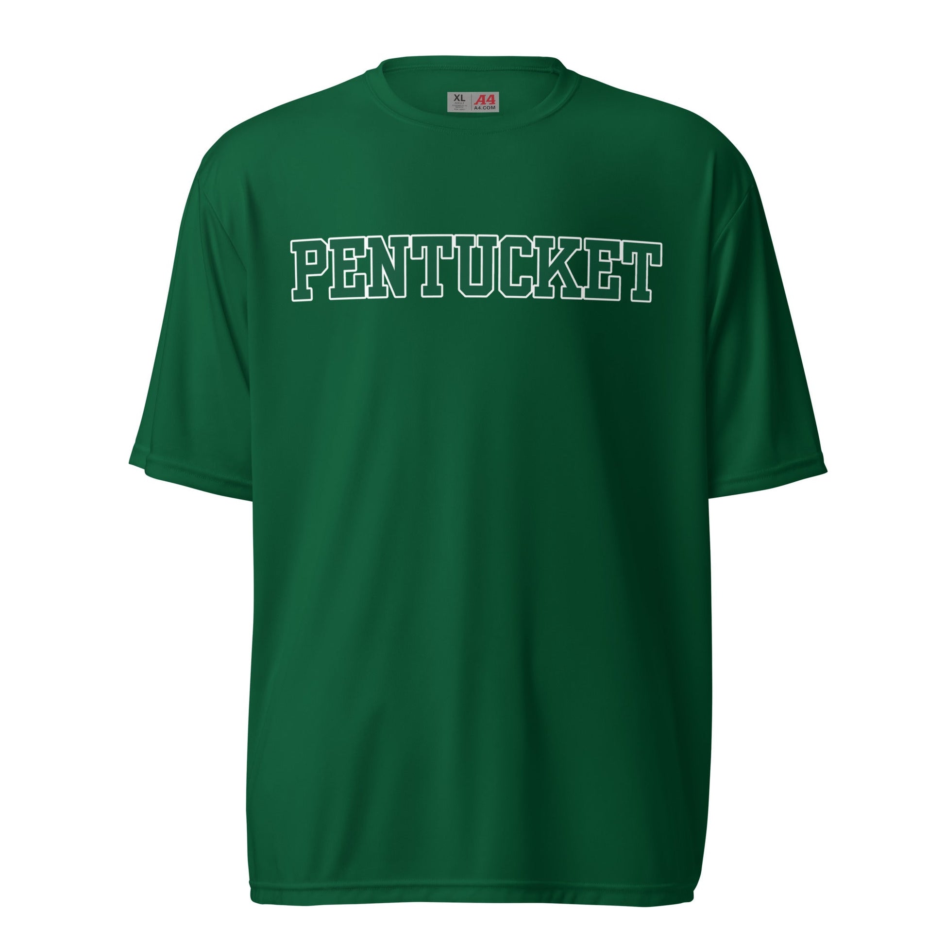 Active | Moisture Wicking Shirt | Pentucket Youth Football and Cheer | Script Logo