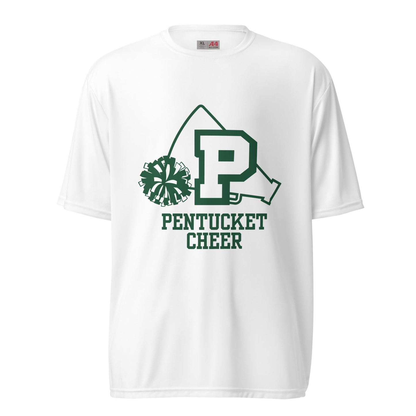 Active | Moisture Wicking Shirt | Pentucket Youth Football and Cheer | Sideline Vanguard Logo