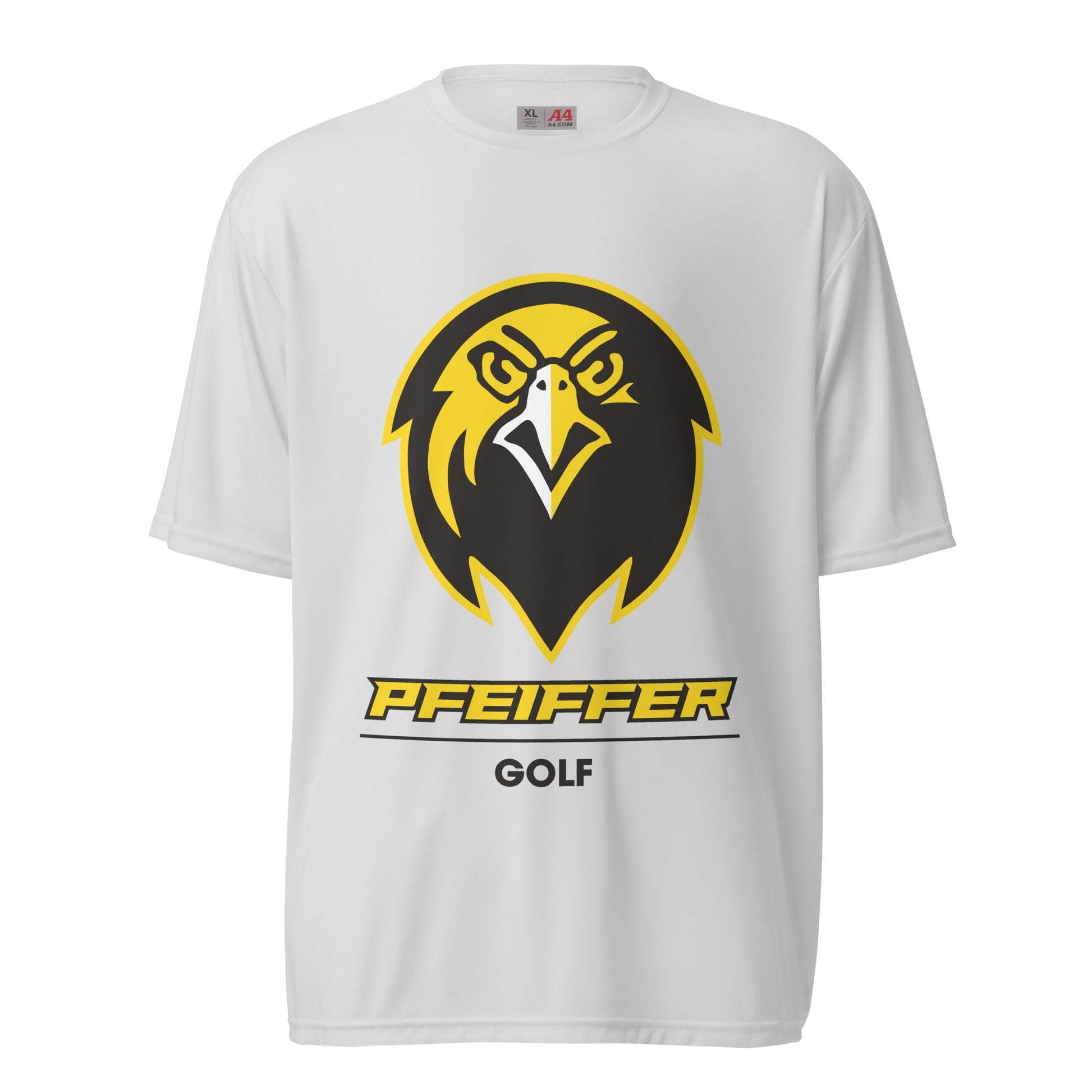 Active | Moisture Wicking Shirt | Pfeiffer University Golf | Falcon Logo