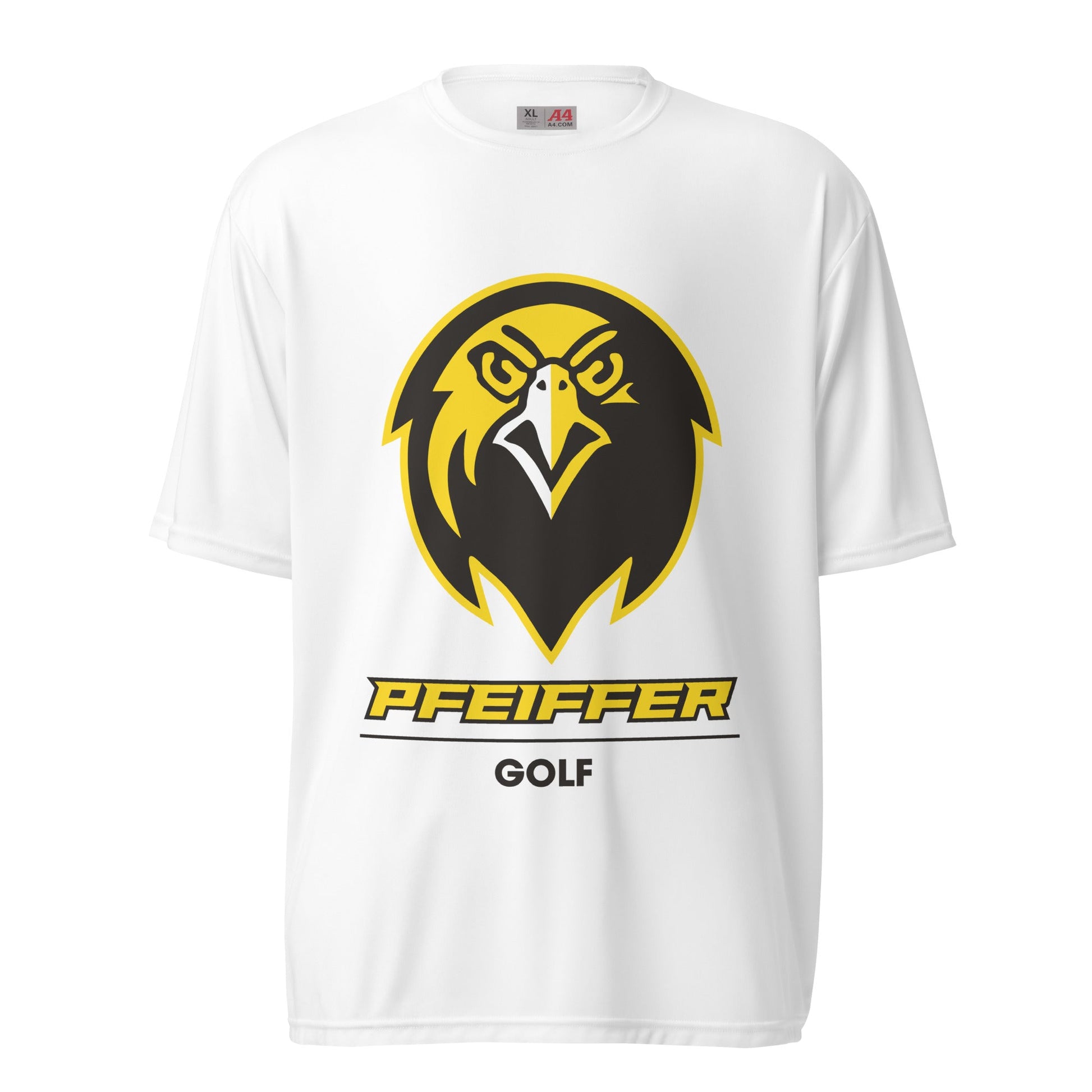 Active | Moisture Wicking Shirt | Pfeiffer University Golf | Falcon Logo