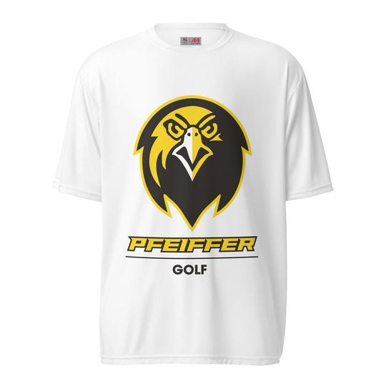 Active | Moisture Wicking Shirt | Pfeiffer University Golf | Falcon Logo