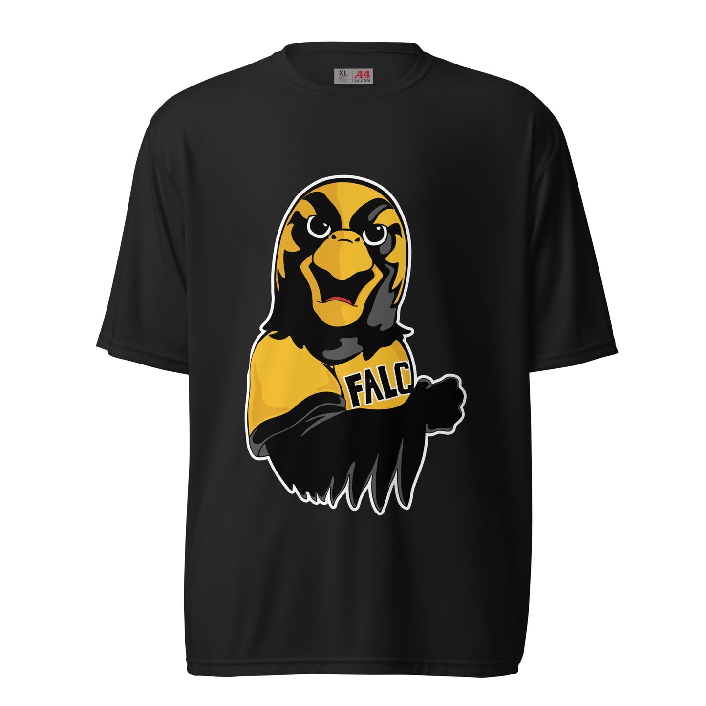Active | Moisture Wicking Shirt | Pfeiffer University Golf | Mascot Logo