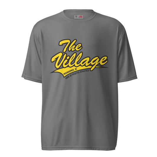 Active | Moisture Wicking Shirt | Pfeiffer University Golf | Village Logo