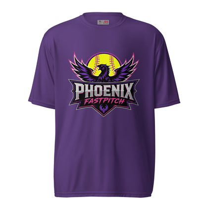 Active | Moisture Wicking Shirt | Phoenix Fastpitch | Emblem Logo