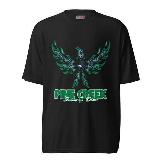 Active | Moisture Wicking Shirt | PINE CREEK SWIM & DIVE | '24 Logo