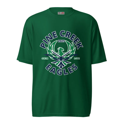 Active | Moisture Wicking Shirt | PINE CREEK SWIM & DIVE | Swim & Dive Logo