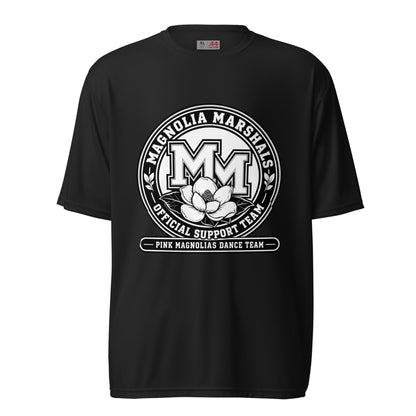 Active | Moisture Wicking Shirt | Pink Magnolias Dance | Emblem Logo