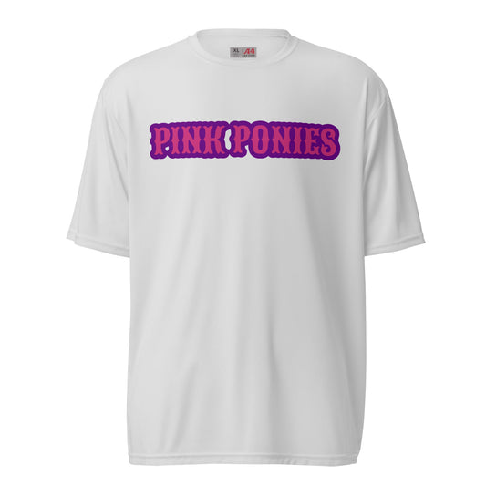 Active | Moisture Wicking Shirt | Pink Pony Athletic Club | Script Logo