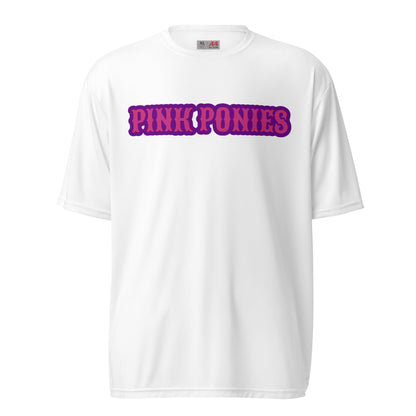 Active | Moisture Wicking Shirt | Pink Pony Athletic Club | Script Logo