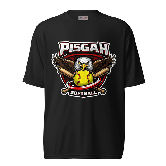 Active | Moisture Wicking Shirt | Pisgah Rec League | Eagle Softball Logo