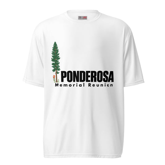 Active | Moisture Wicking Shirt | ponderosa reunion | Memorial Logo
