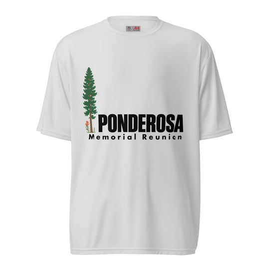 Active | Moisture Wicking Shirt | ponderosa reunion | Memorial Logo