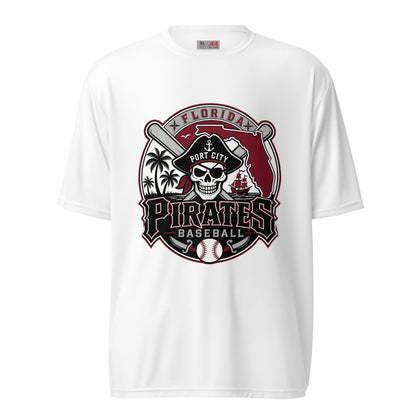 Active | Moisture Wicking Shirt | Port City Pirates | Emblem Logo