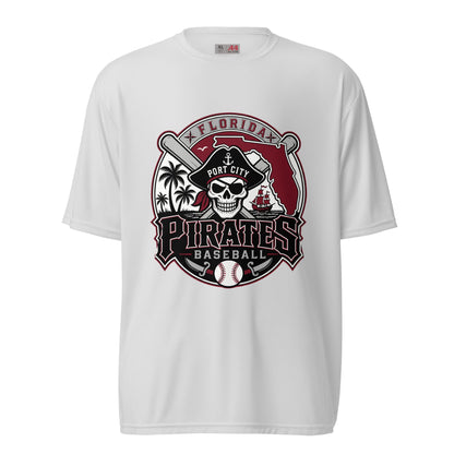 Active | Moisture Wicking Shirt | Port City Pirates | Emblem Logo